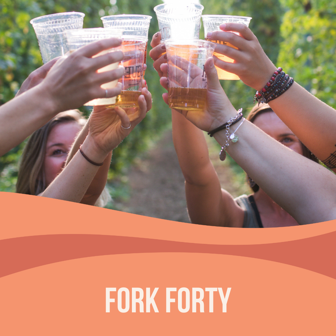 Yoga + Beer at Fork Forty
