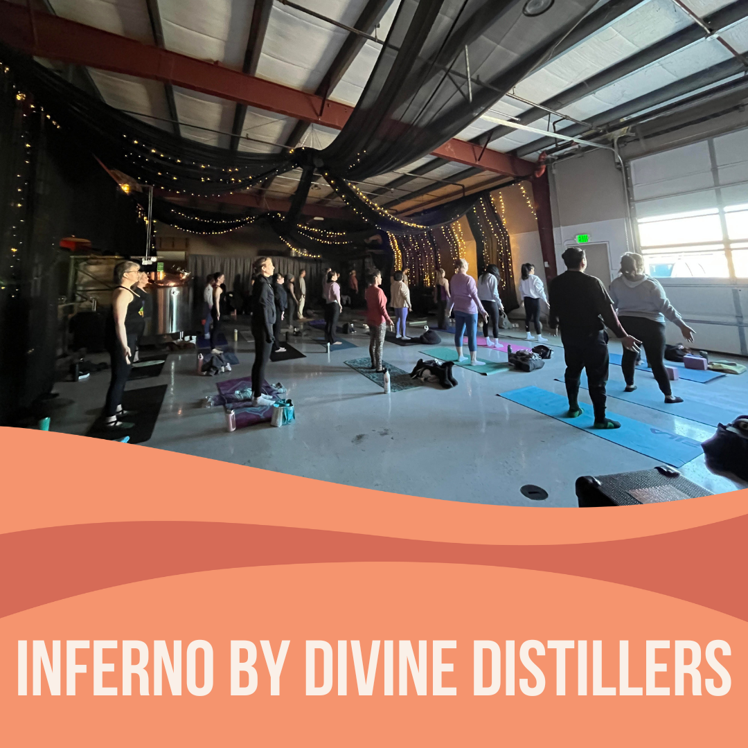 Yoga + Spirits at Inferno by Divine Distillers