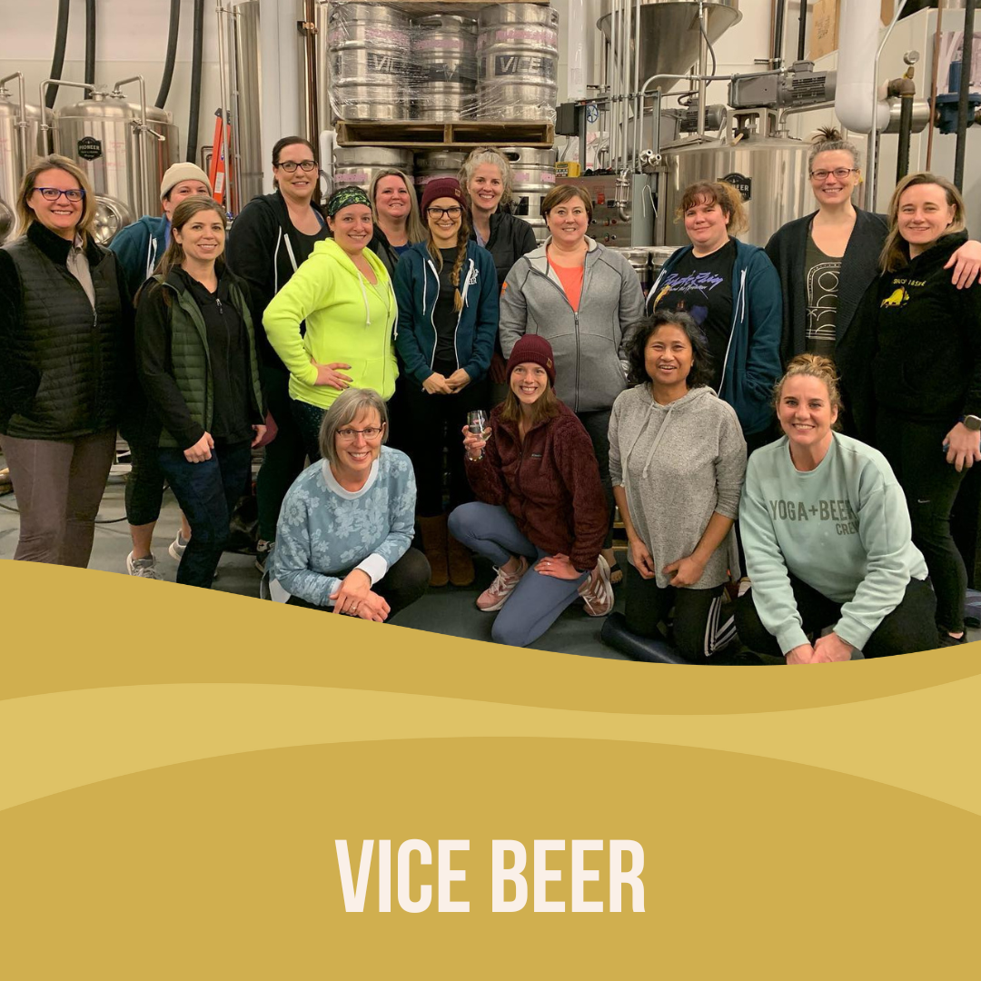 Yoga + Beer at Vice Beer