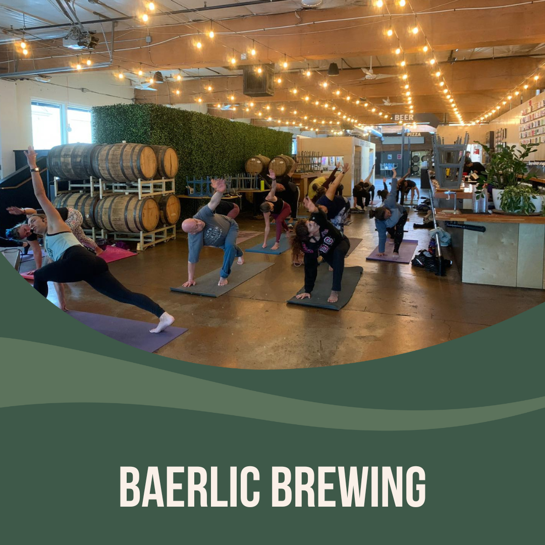 Yoga + Beer at Baerlic Brewing