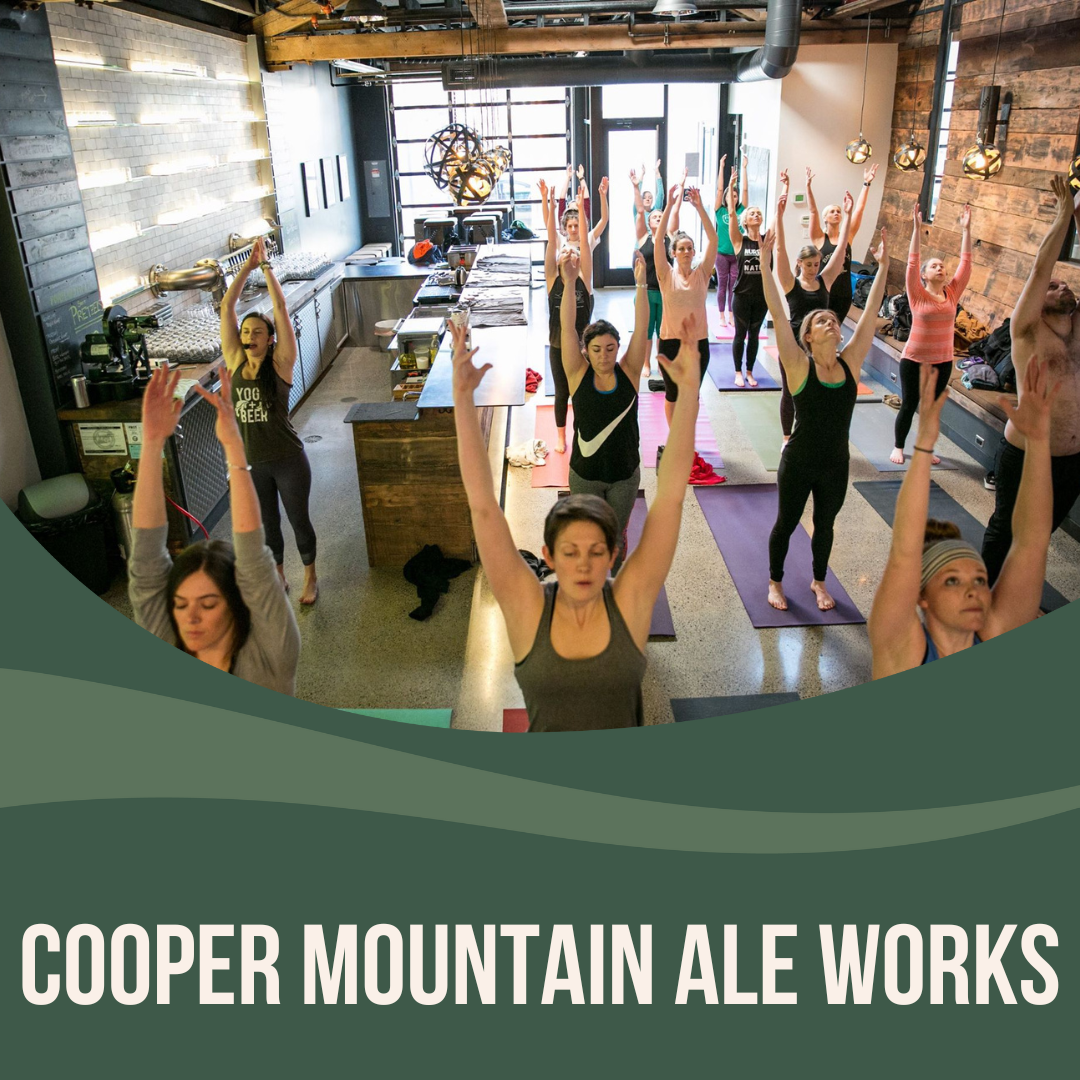 Yoga + Beer at Cooper Mountain Ale Works
