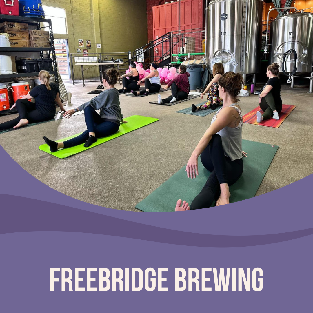 Yoga + Beer at Freebridge Brewing