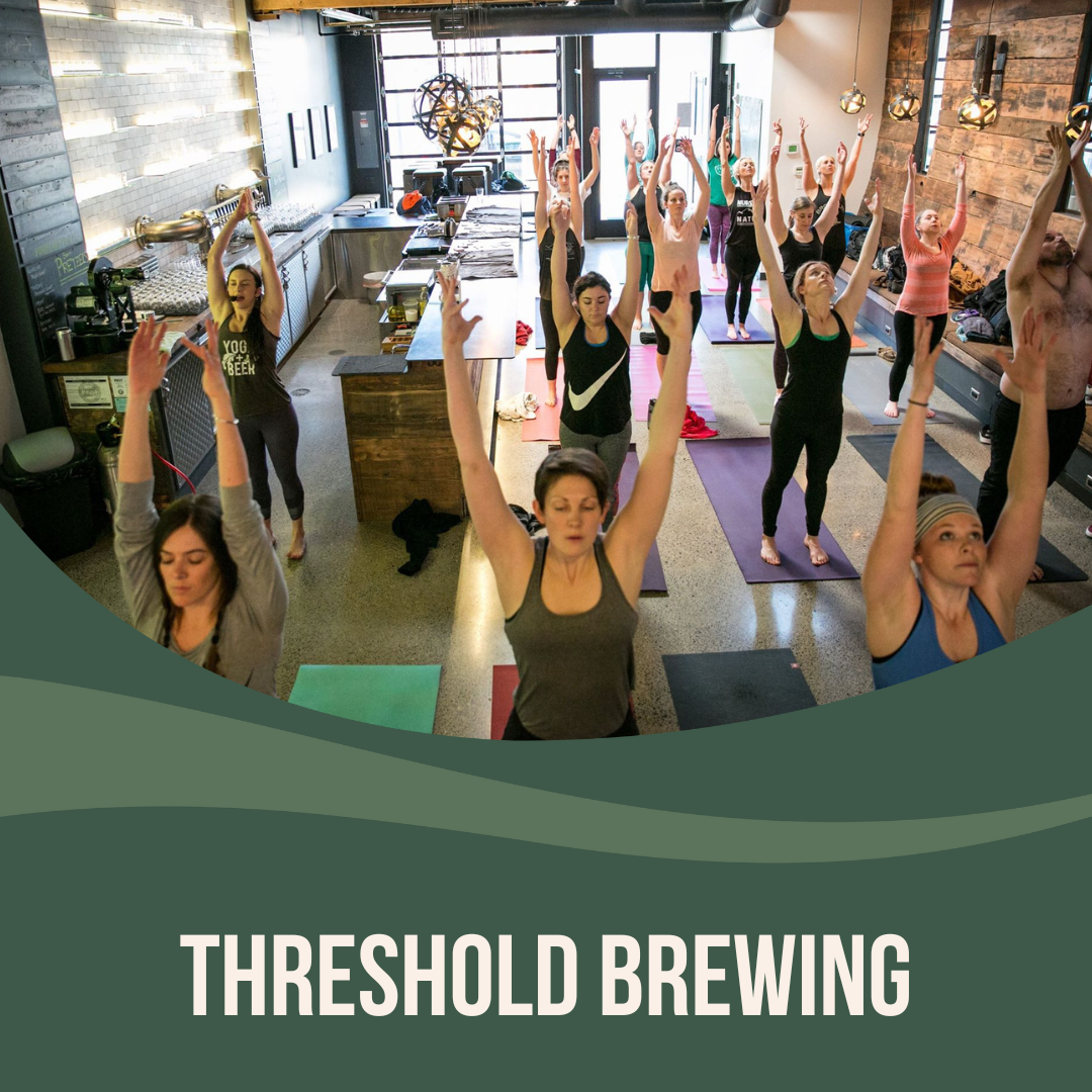 Yoga + Beer at Threshold Brewing