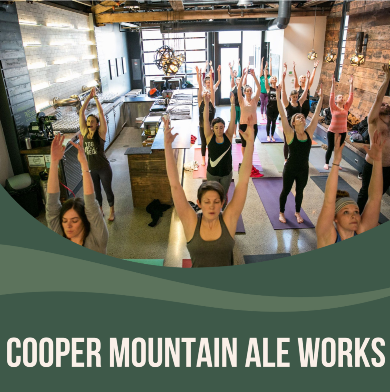 Yoga + Beer at Cooper Mountain Sherwood