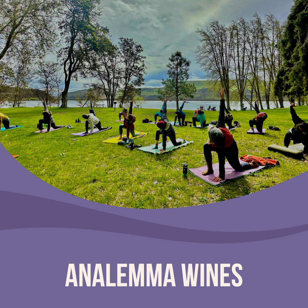 Yoga + Wine at Analemma Wines