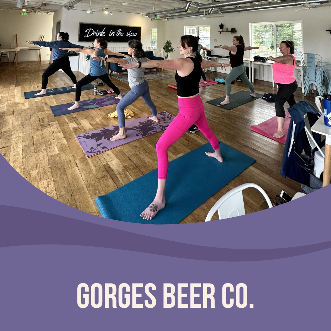 Yoga + Beer at Gorges Beer Co.