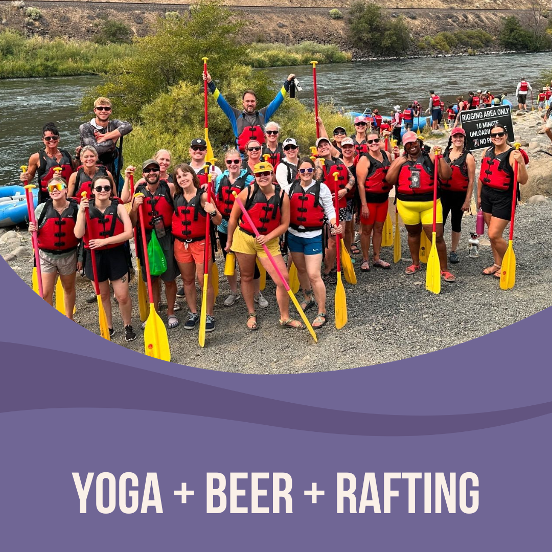 Yoga + Beer + Rafting in White Salmon