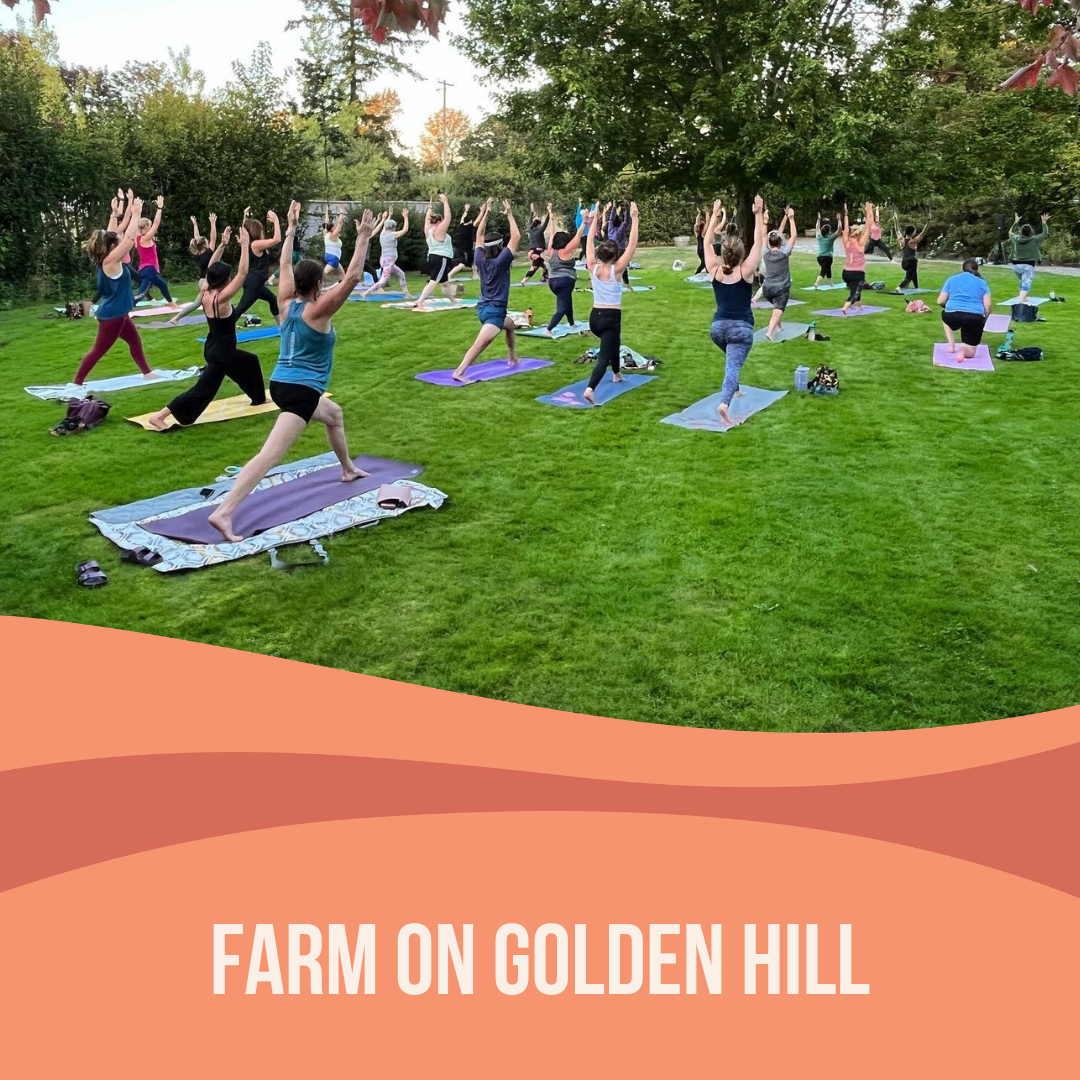 Yoga + Wine at Farm on Golden Hill 