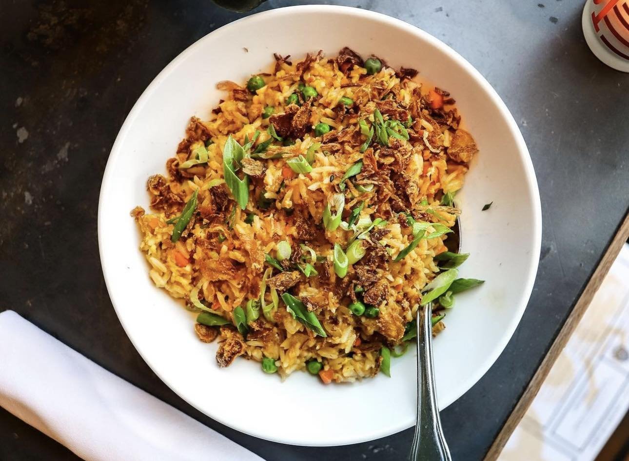 🥠 Fortune of the day: You will find unexpected happiness at the end of this bowl. Added happiness✨it&rsquo;s looking like a nice day and the patio will be open!✨

#ThePeterboro #midtowndetroit #detroitchinatown #Detroit #casscorridor #FriedRiceLove