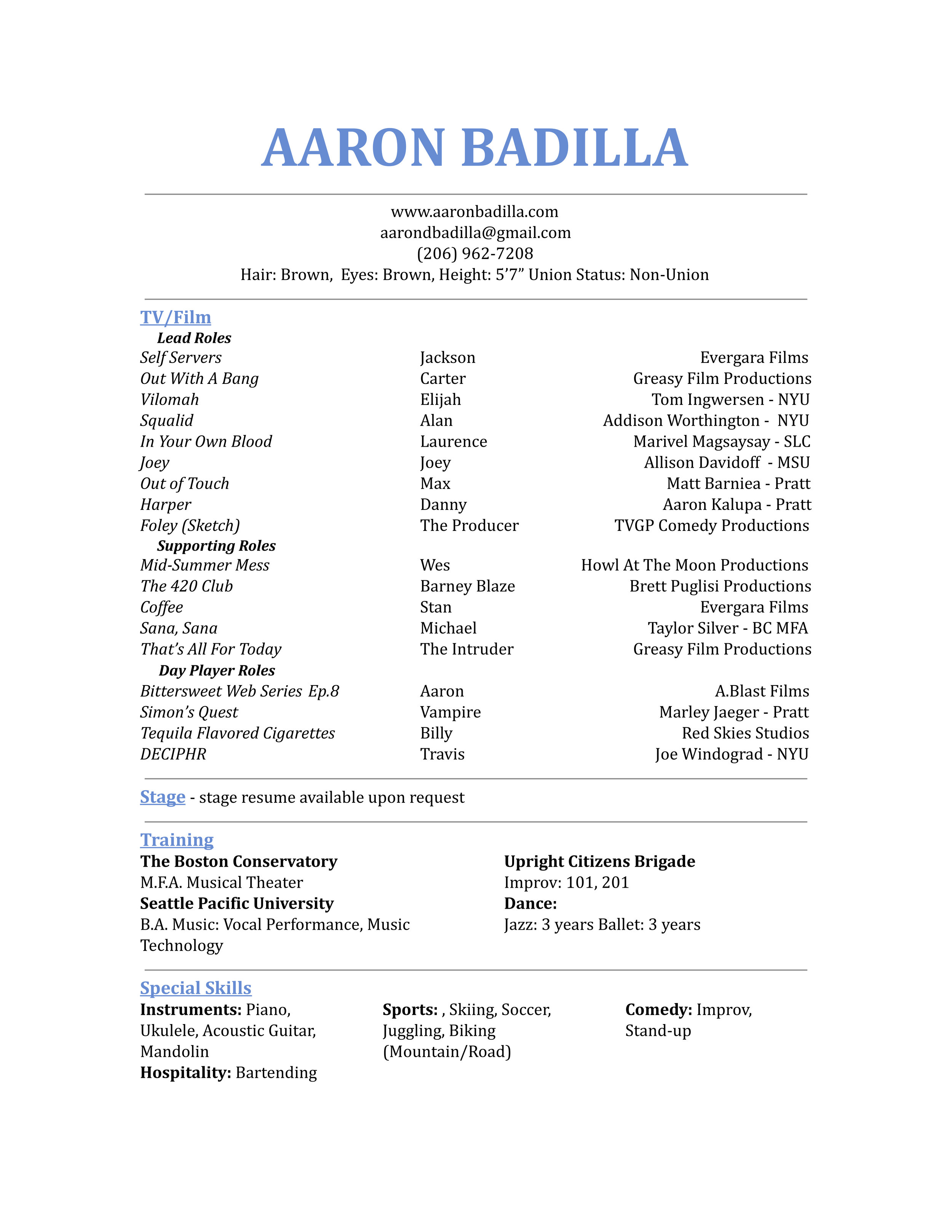 aaron badilla