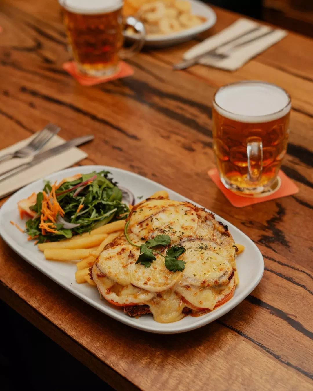 Your favourite day of the week is here, Parmi Day&nbsp;👏 

We've got a whole new range of Parmi's available only on Wednesdays! Our Butter Chicken Parmi is one of our favourites, so head down to the Rose tomorrow and try it for yourself!

To see our