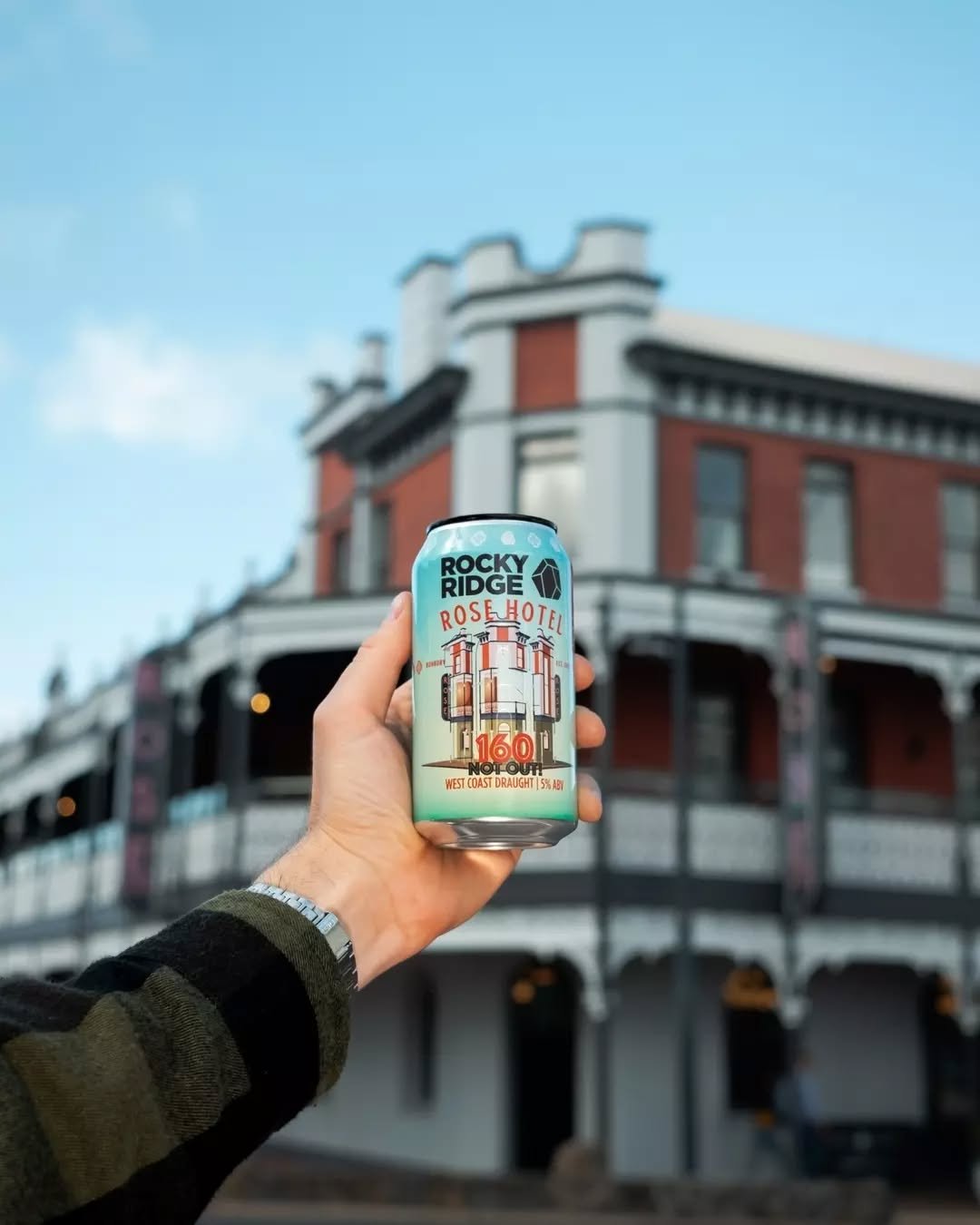 Cheers to 160 years! We've teamed up with @rockyridgebrewing to help us celebrate all year round with the new beer &quot;Not Out&quot;&nbsp;🍻

Head down to the Rose and try it for yourself!