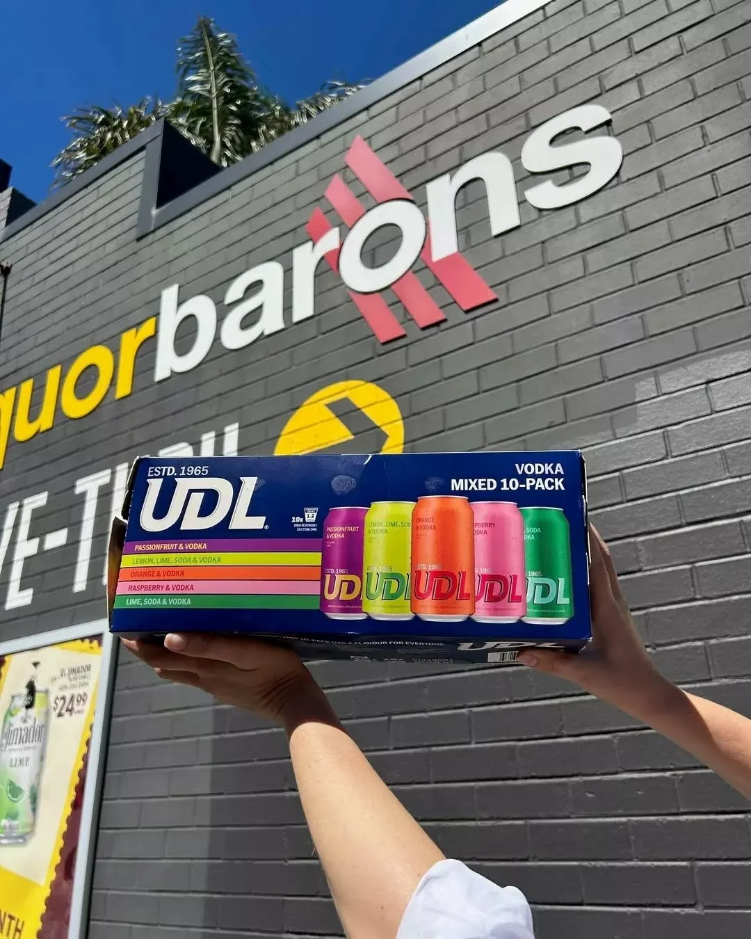 Sun&rsquo;s out, UDL's out ☀️

Stock up on the mixed vodka 10-pack! Swing by Liquor Barons and grab yours today.