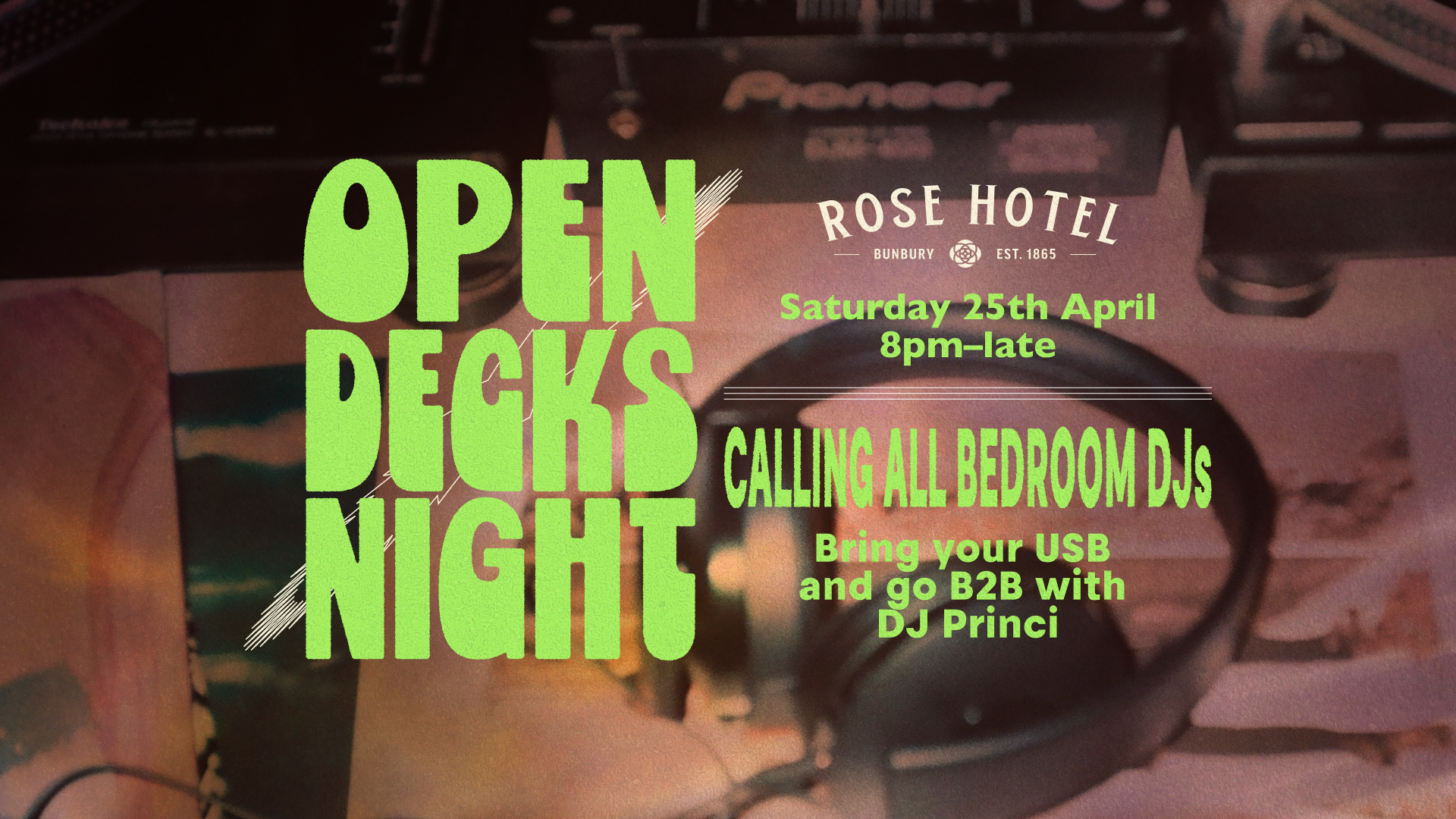 Open Deck Night