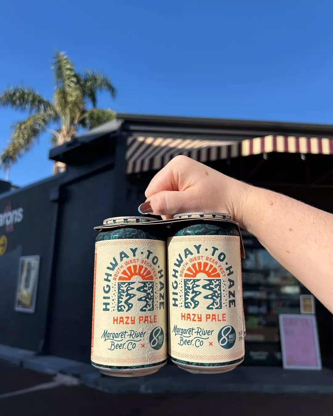 Fresh local drop!

Highway to Haze Hazy Pale from Margaret River Beer Co has landed at Bunbury Liquor Barons.

Brewed for the South West Beer Fest and packed with juicy hazy goodness 🍻