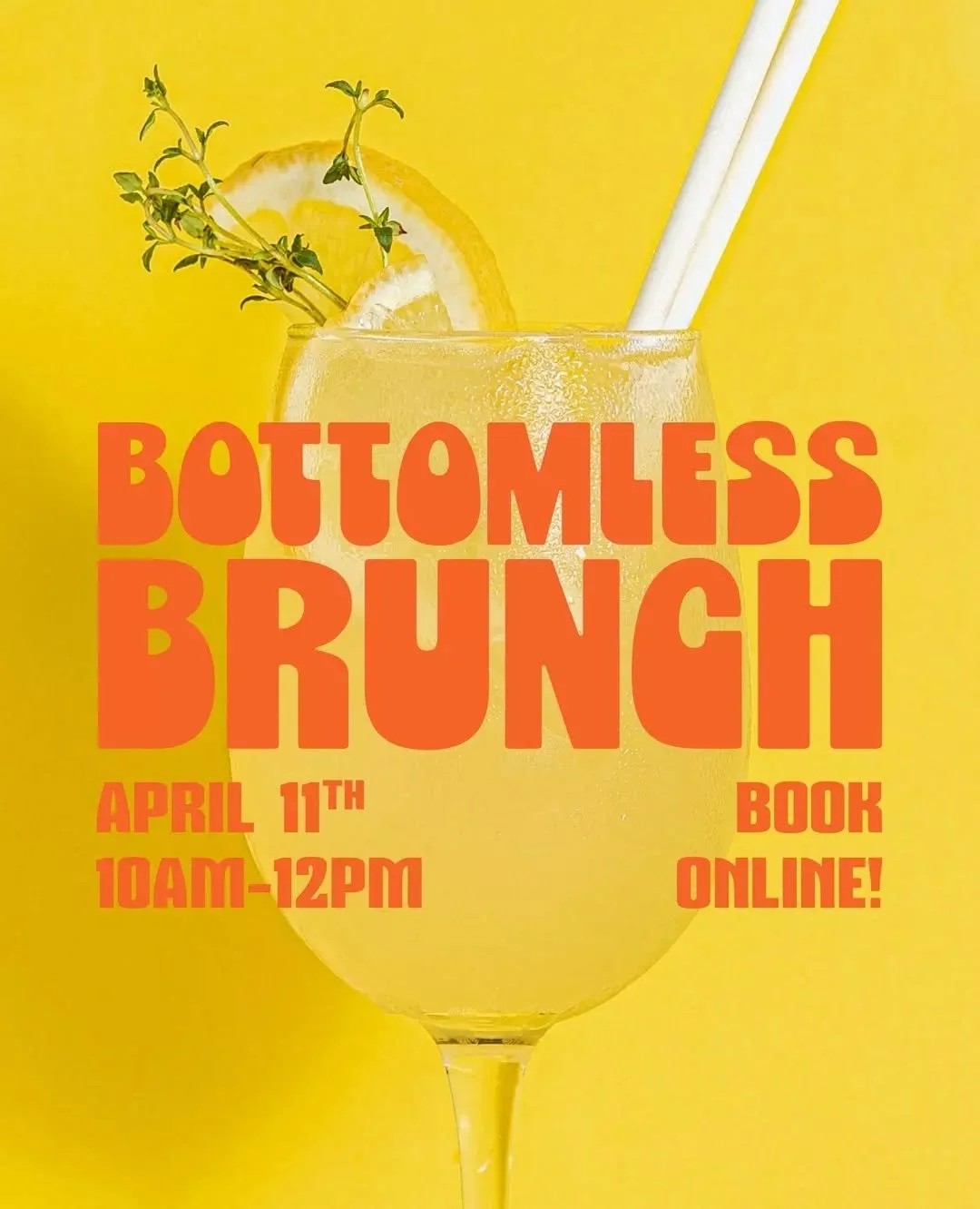 BOTTOMLESS is BACK 🍹

Join us on April 11th for a morning of bottomless drinks, delicious brunch and your favourite Rose vibes. For bookings head to the link in our bio!