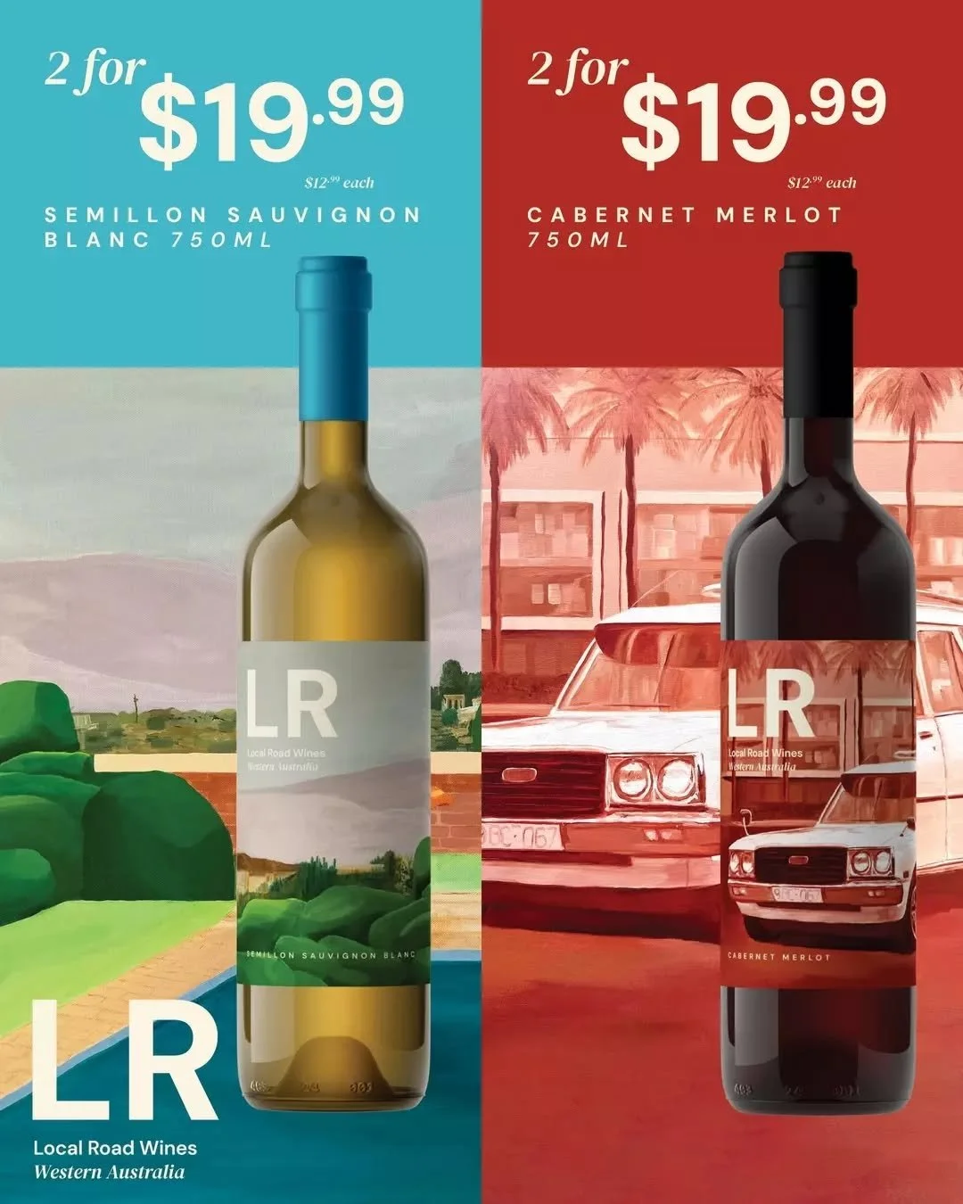 We've got 2 for $20 on our new Local Road Wines! 

Made in Western Australia and perfect for any occasion, an easy choice for your weekend wind-down 🍷