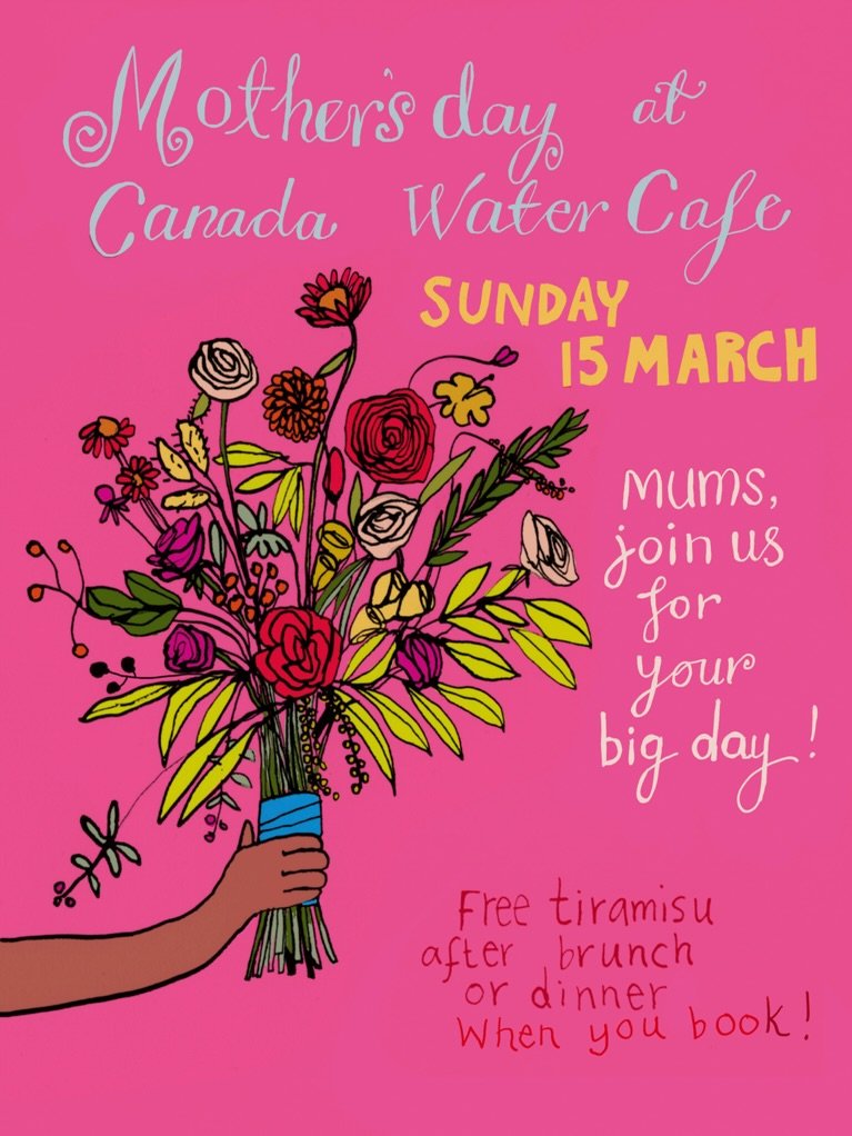 Joining us this Mother&rsquo;s Day? 🌷

Book today to treat Mum to a delicious brunch or dinner, and enjoy a free tiramisu with your meal.

#mothersday2026 #canadawater #se16 #neighbourhoodrestaurant #mothersdaydeals