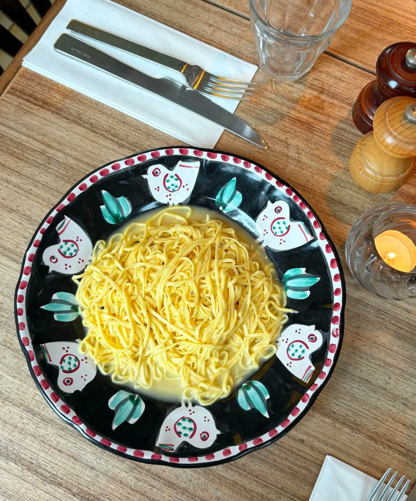 Today is your last chance to try our Lazio regional menu 🍝✨

As we round off Lazio week, we&rsquo;re celebrating the simplicity of one of Rome&rsquo;s most iconic dishes. 

Handmade tagliolini tossed in a creamy, peppery cacio e pepe sauce - traditi