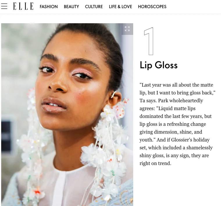 ELLE Magazine Makeup Tip 1 — Jessica Cagney Makeup Artist Gold Coast