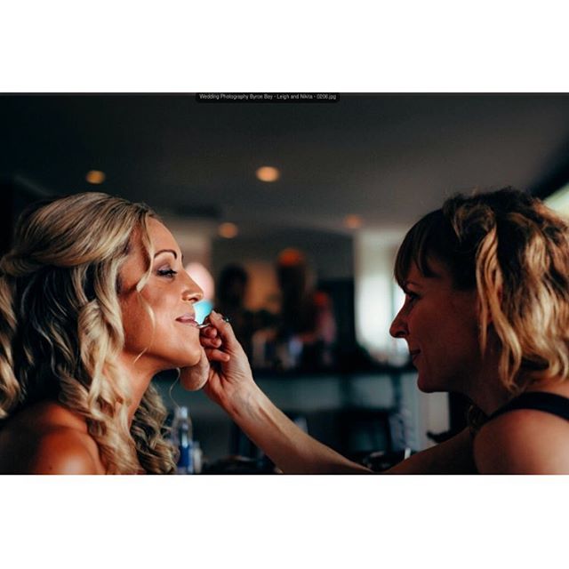 Private Joke 🤪 
Doing what I love best 💋💄💍👩🏼&zwj;🎨👰 ❣️🍾👍🏻👌My beautiful bride Nikita 👰

#btsphoto #makeupartist
#abiamakeupartistoftheyear 
2014 #goldcoastmakeup #makeupartistgoldcoast #byronbaymakeupartist #ilovemakeup #ilovemyjob #bless