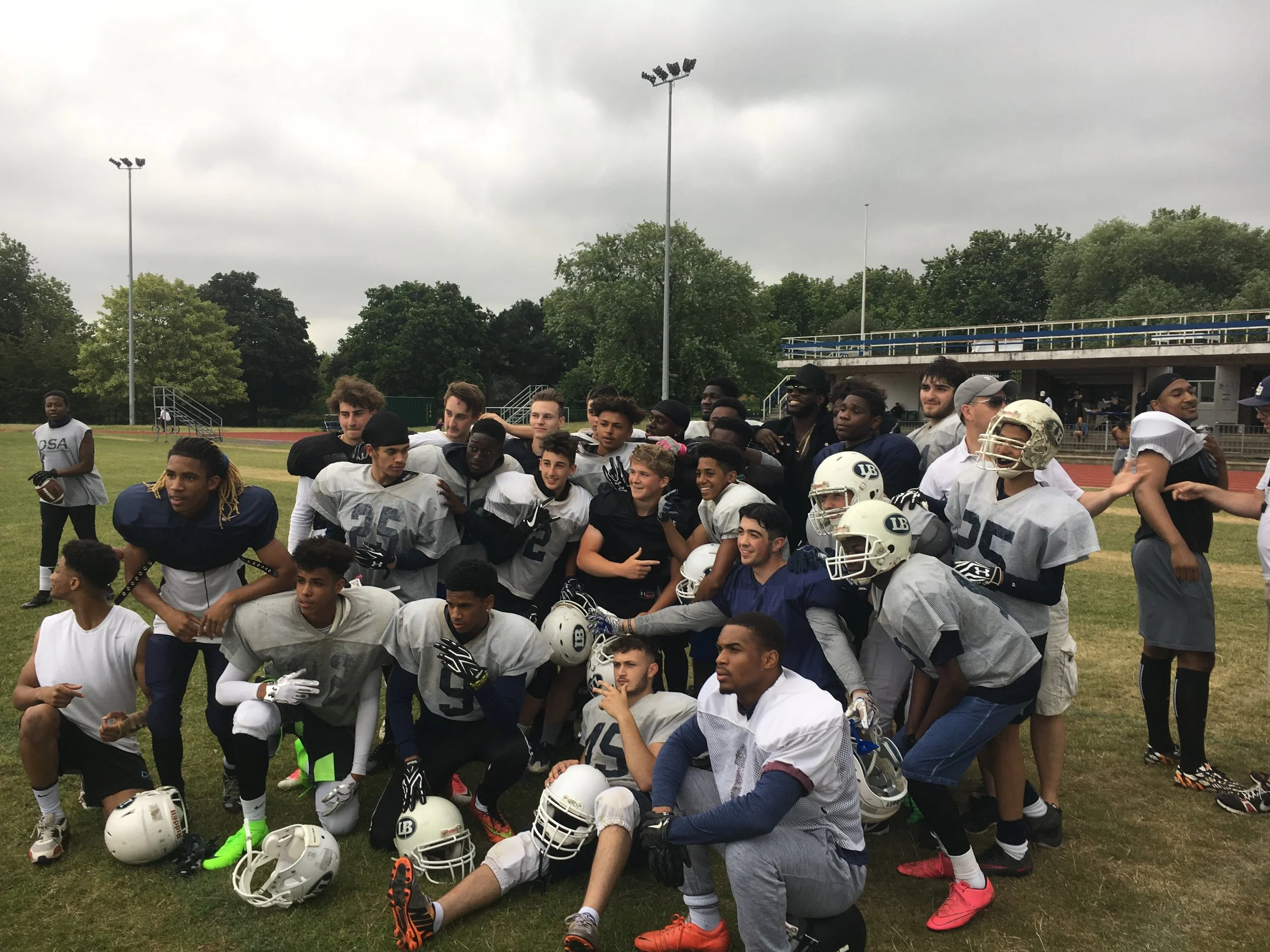 Surprise visit from Miami Dolphins RB Jay Ajayi