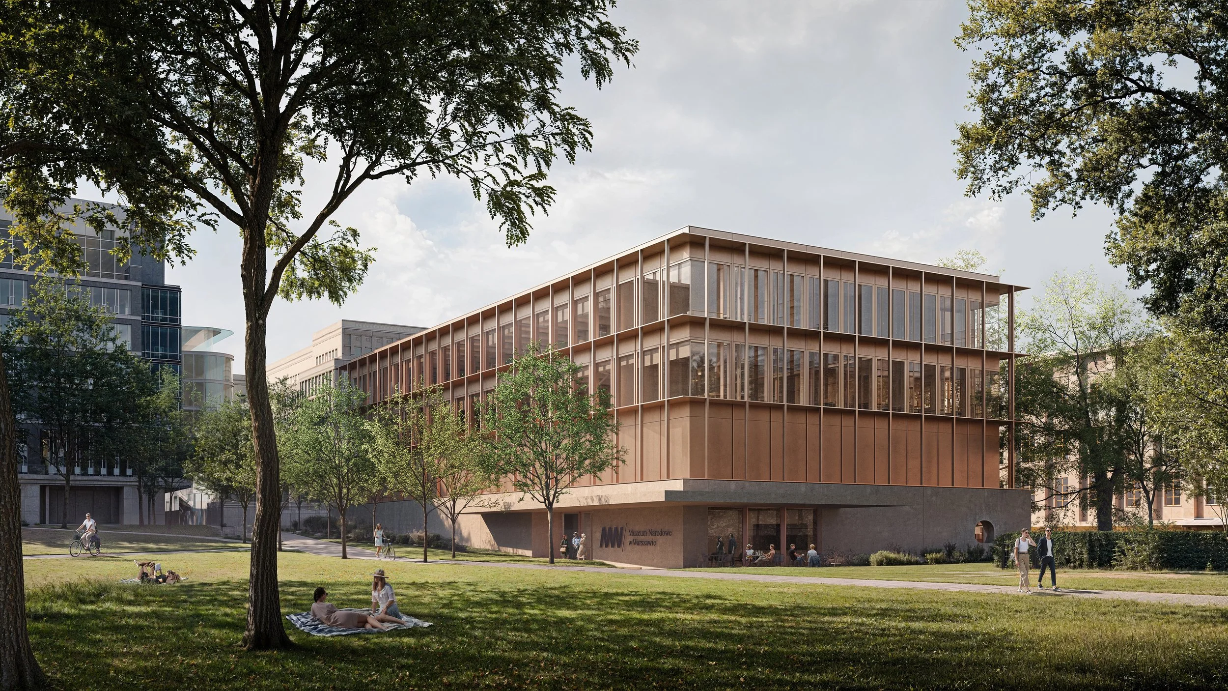 Rozbudowa Muzeum Narodowego - Projekt Praga