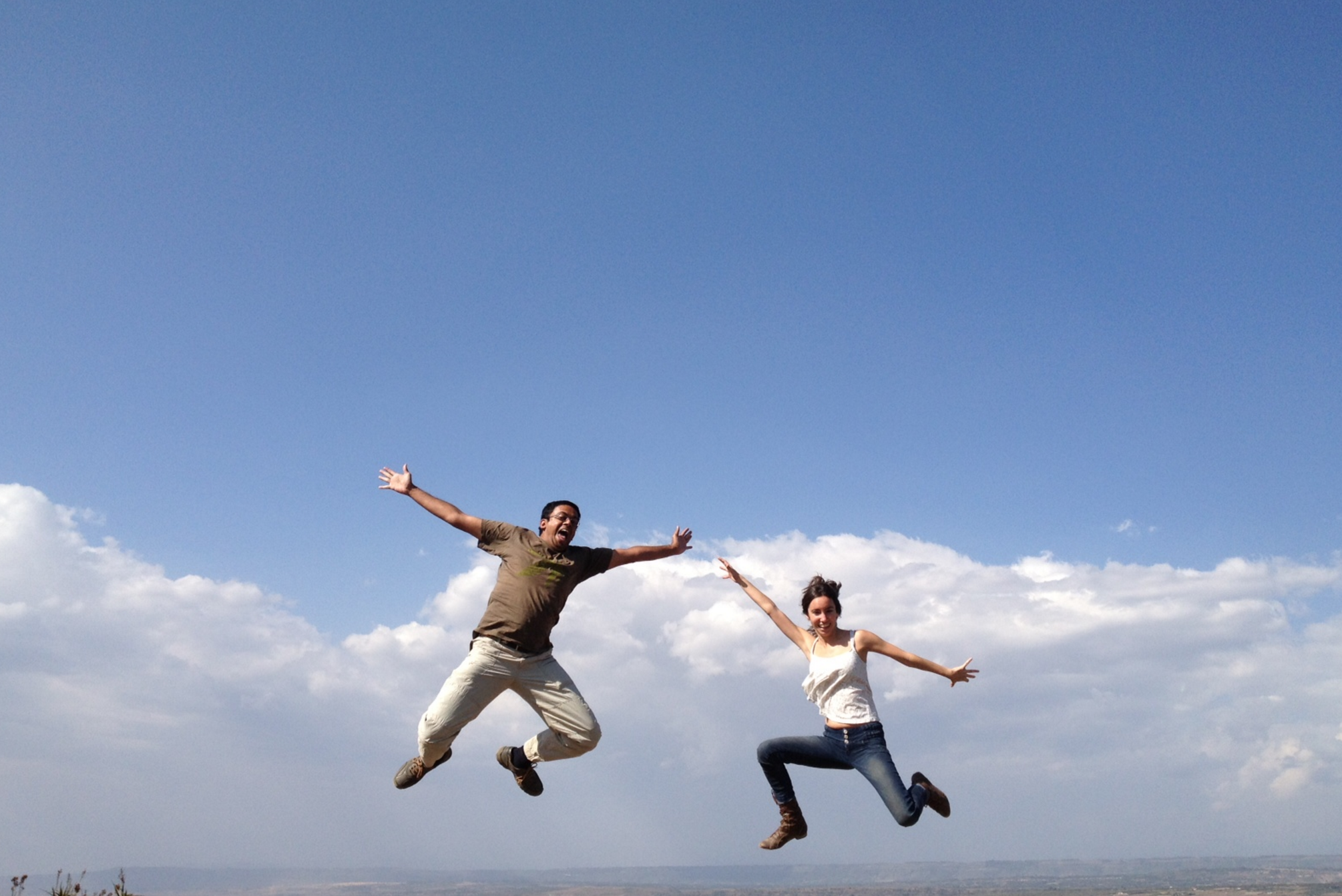 Co-founders of Amani Institute, Roshan Paul and Ilaina Rabbat