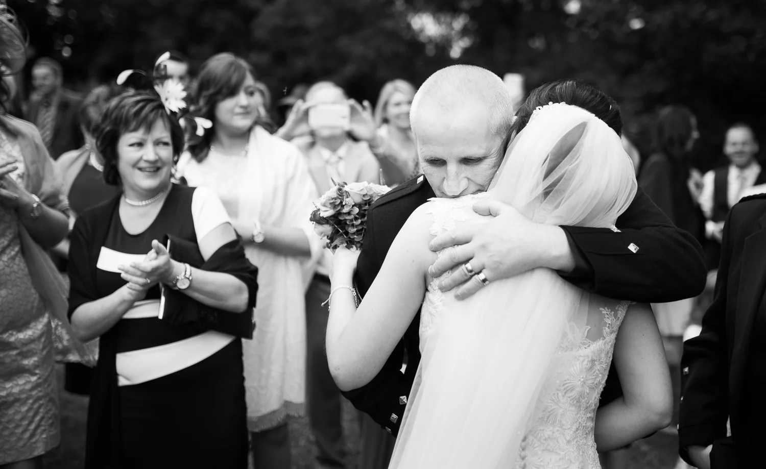 Dalmahoy Wedding - Laura and Dad