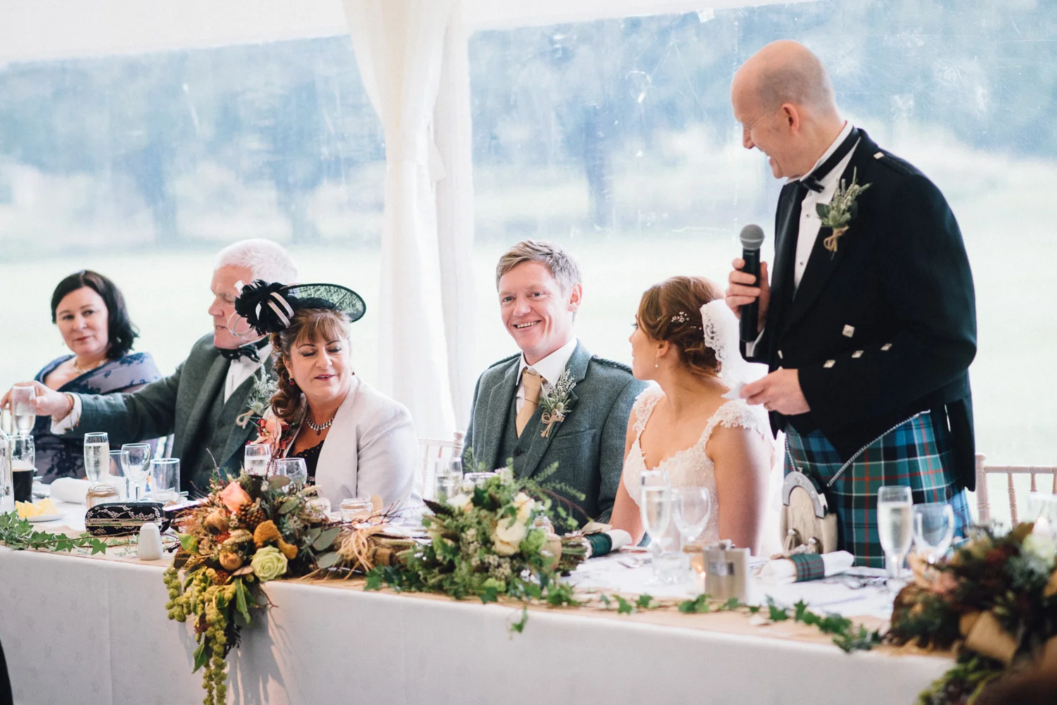 Dunglass Estate Wedding - Helen & Steve Speeches