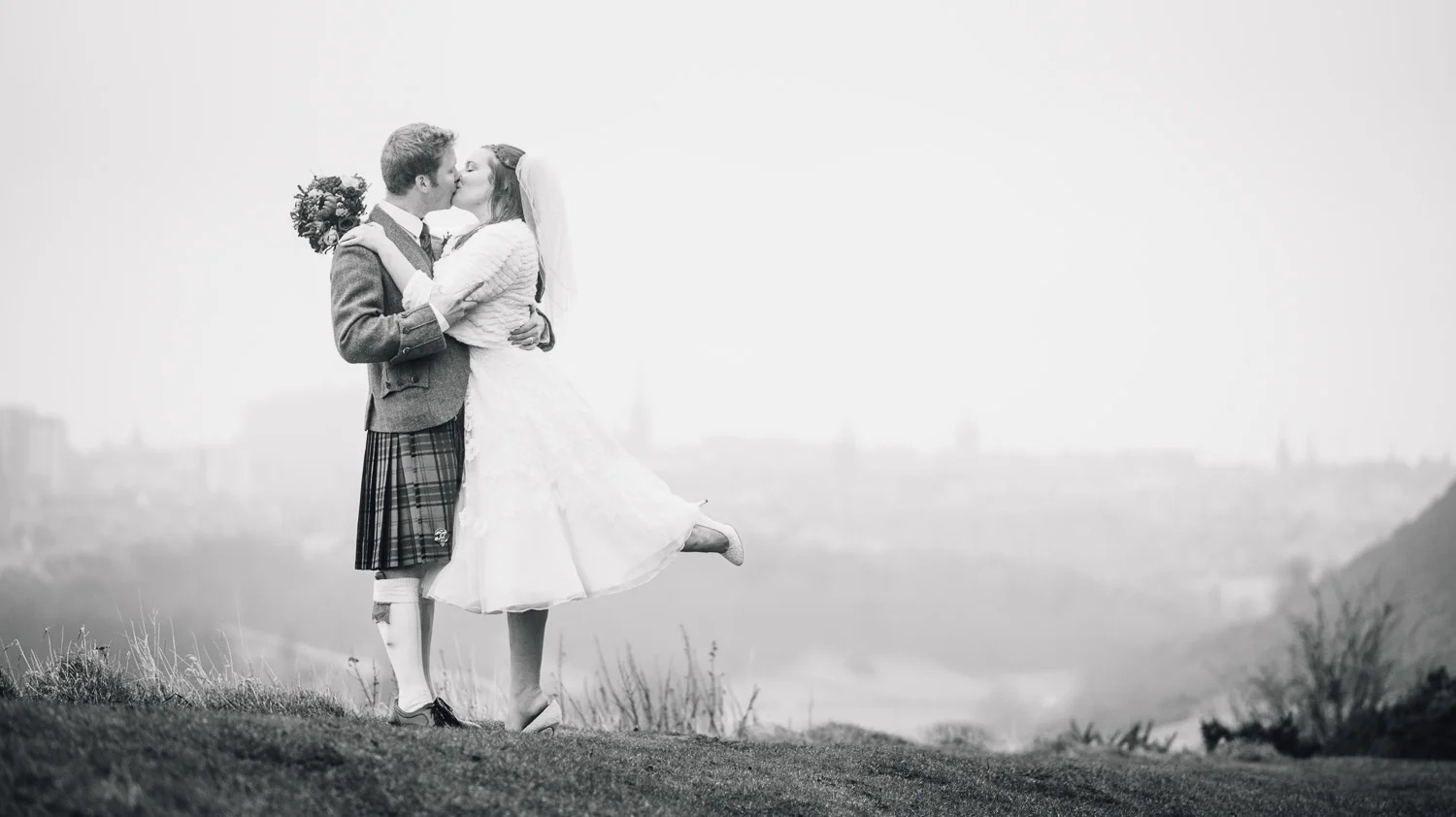 Edinburgh Wedding - Arthurs Seat