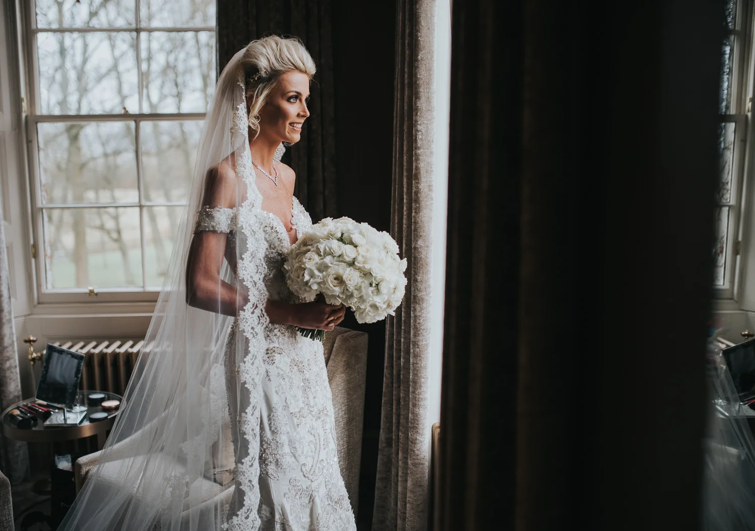 Carlowrie Wedding Bride Sarah