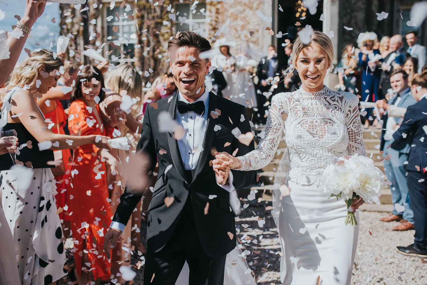 Weddings at Carlowrie Castle Confetti