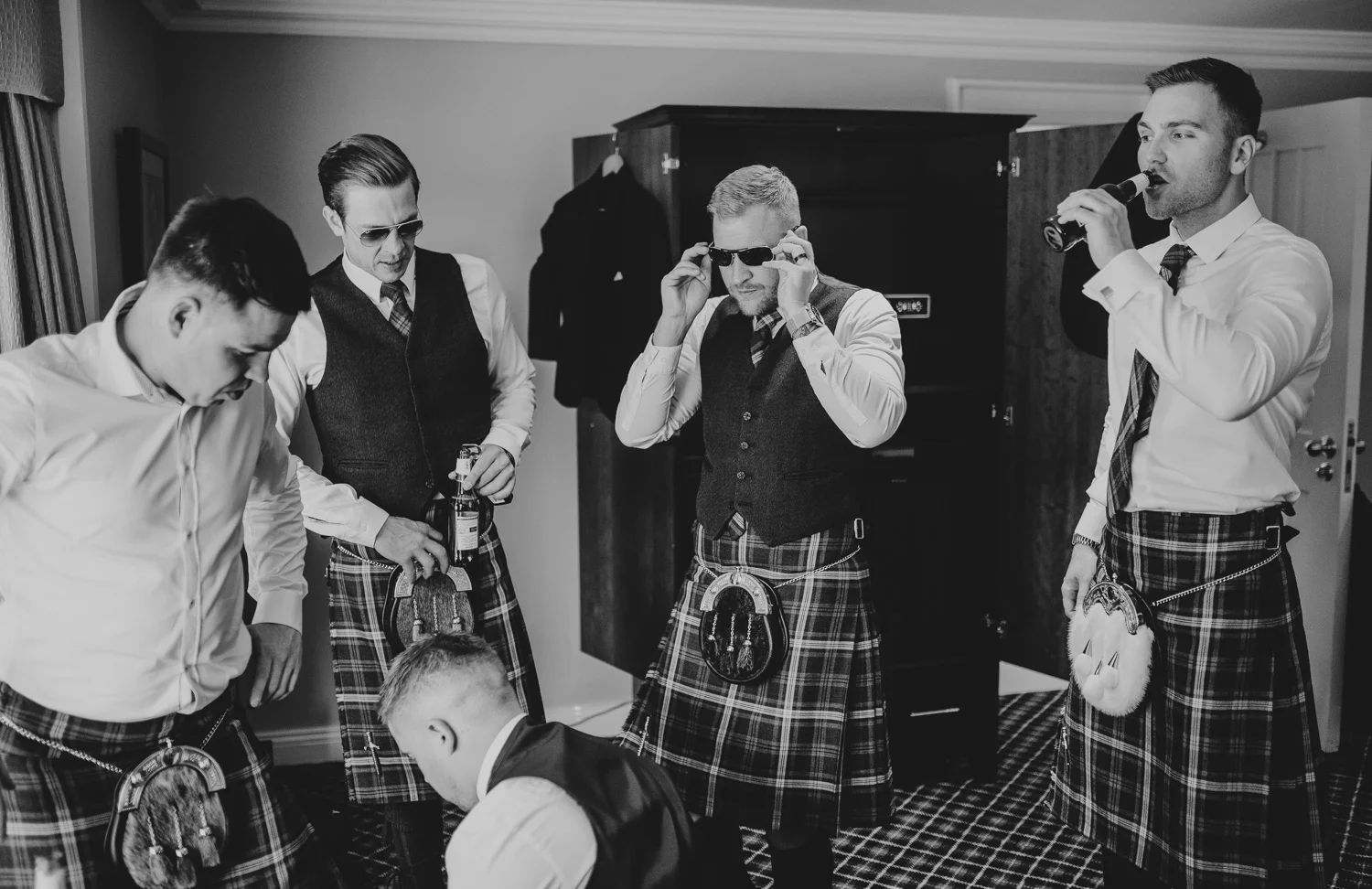 Mar Hall Wedding Grooms Room