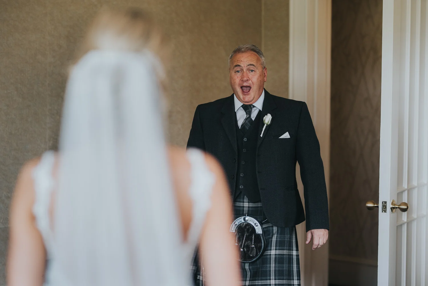 Mar Hall Wedding Father