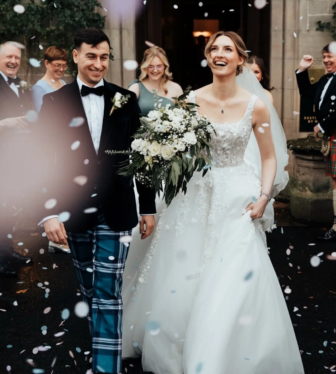 Even when the Scottish weather decides to be &ldquo;wet and wild,&rdquo; a venue like SCHLOSS Roxburghe reminds you why indoor elegance is sometimes the best backup plan. 🏰🌧️

Anna and Charlie&rsquo;s November wedding was a masterclass in embracing