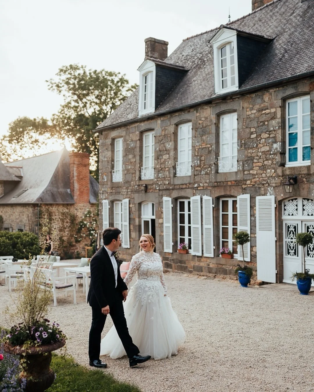It was an absolute pleasure to be invited to Combourg, France, to the Ch&acirc;teau du Grand Val for the wedding of Emily and Aaron.&nbsp; 
It was such a special few days with very special friends and families. Cherry Tree Films (Yvonne &amp; Steve) 