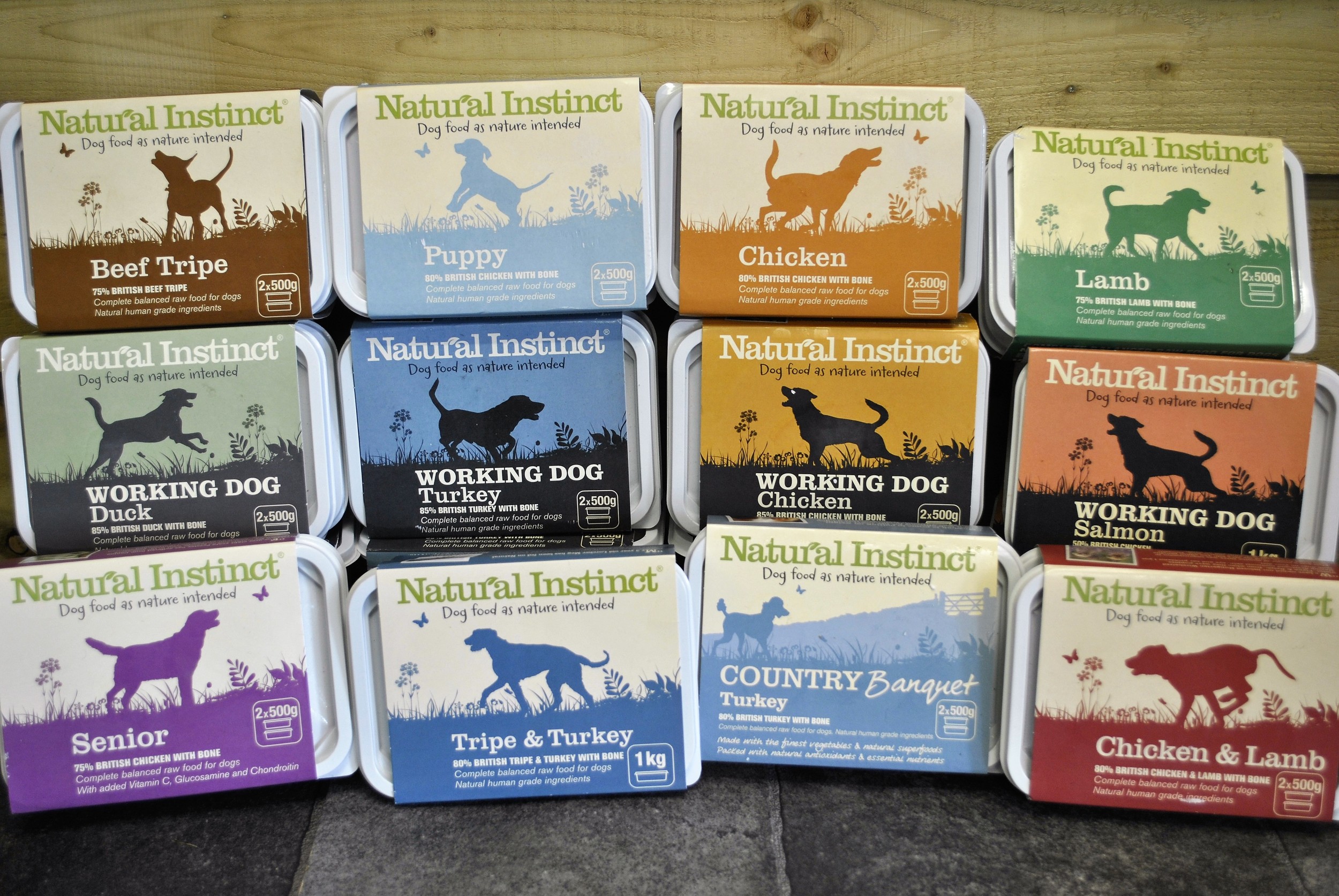 Raw dog food for sale at Ginger&Browns pet shop in Northwich, Chester near Chester, Winsford, Frodsham. Shop in store or buy online.