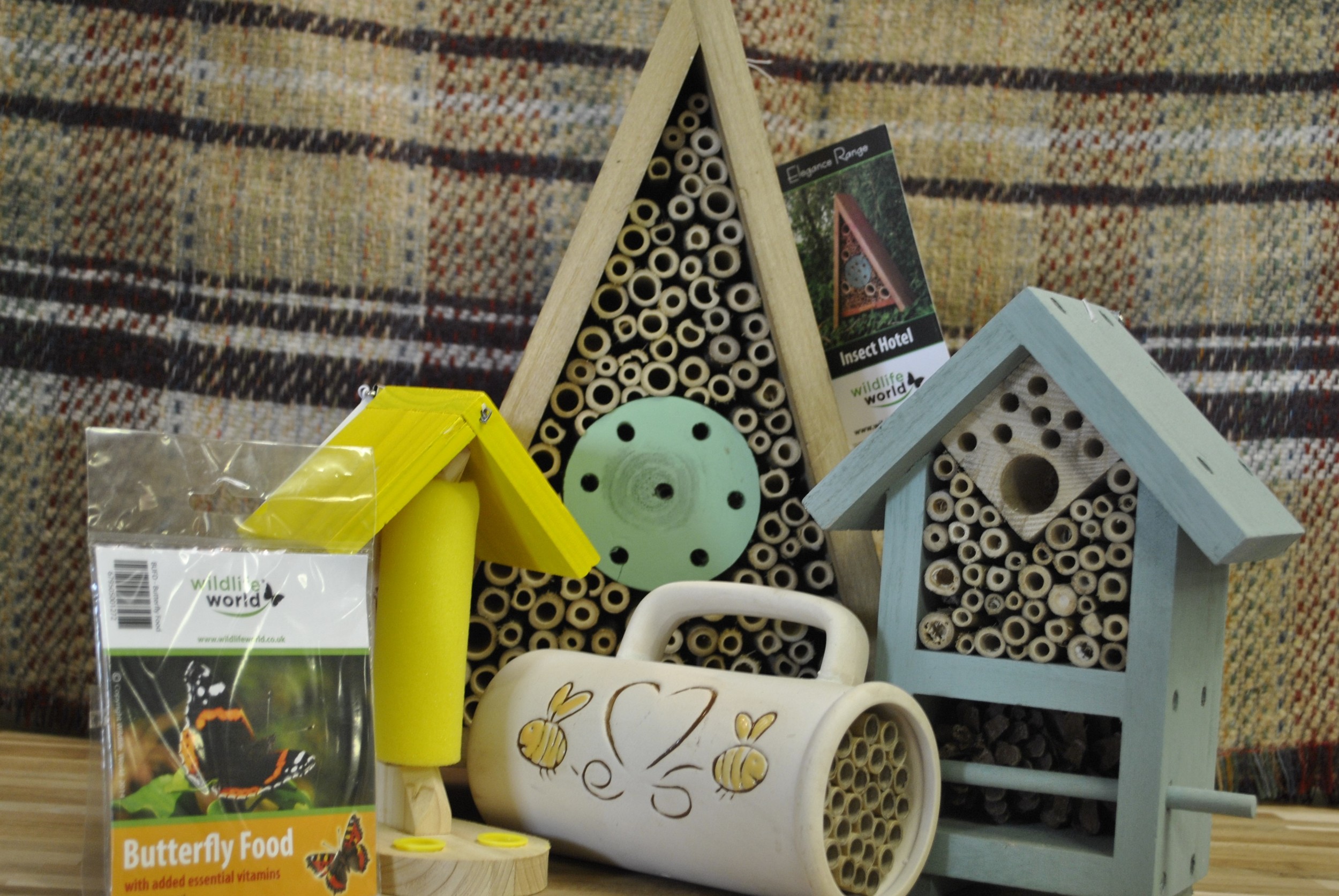 Insect hotels for sale at Ginger&Browns pet shop in Northwich, Chester near Chester, Winsford, Frodsham. Shop in store or buy online.