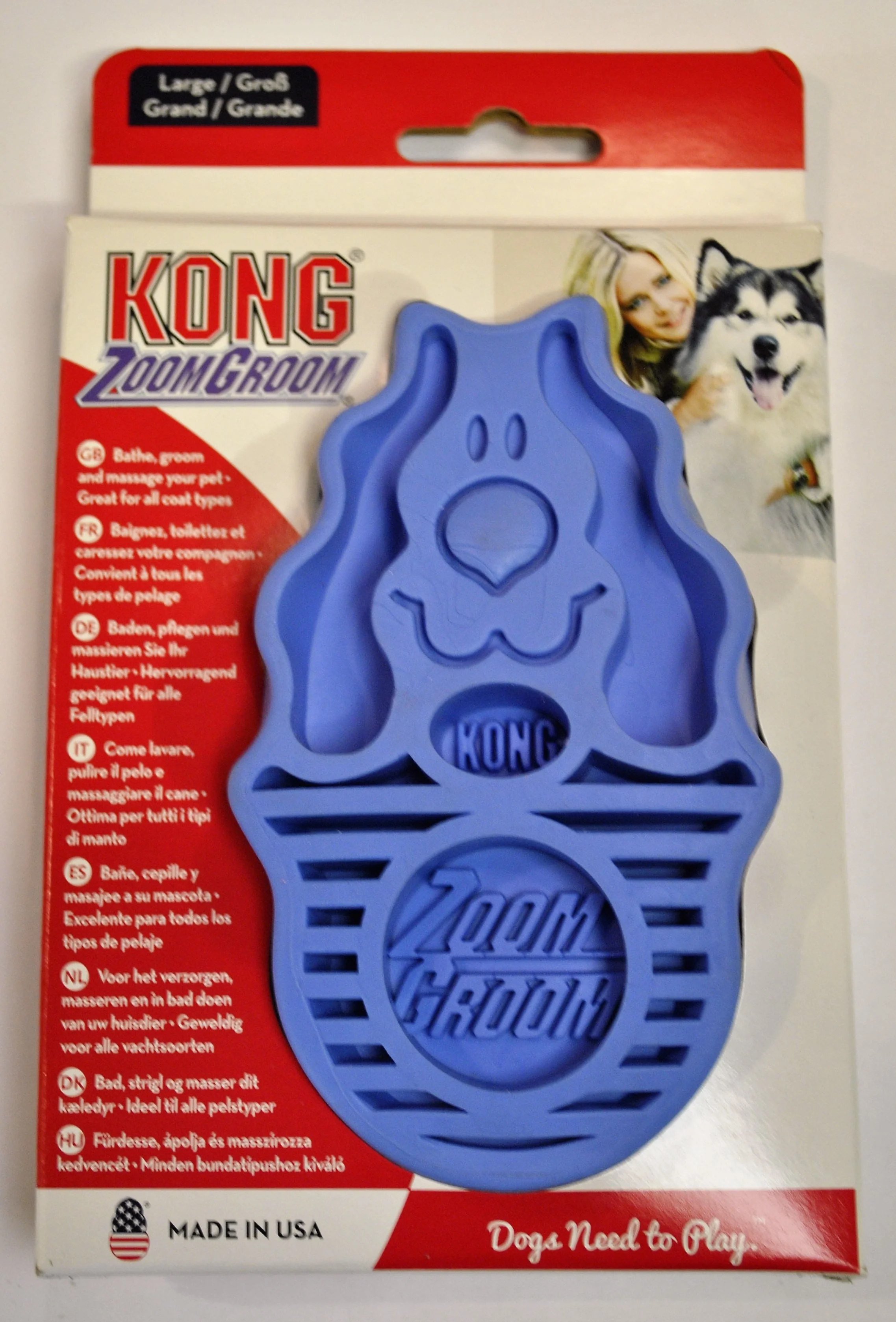 KONG Zoom Groom For Dogs — Northwich Pet Shop Ginger&Browns