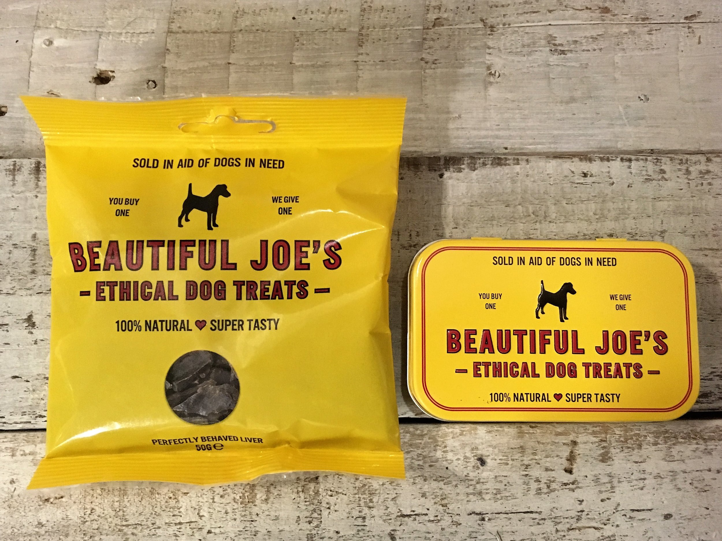 Beautiful Joe's Ethical Dog Treats — Northwich Pet Shop Ginger&Browns