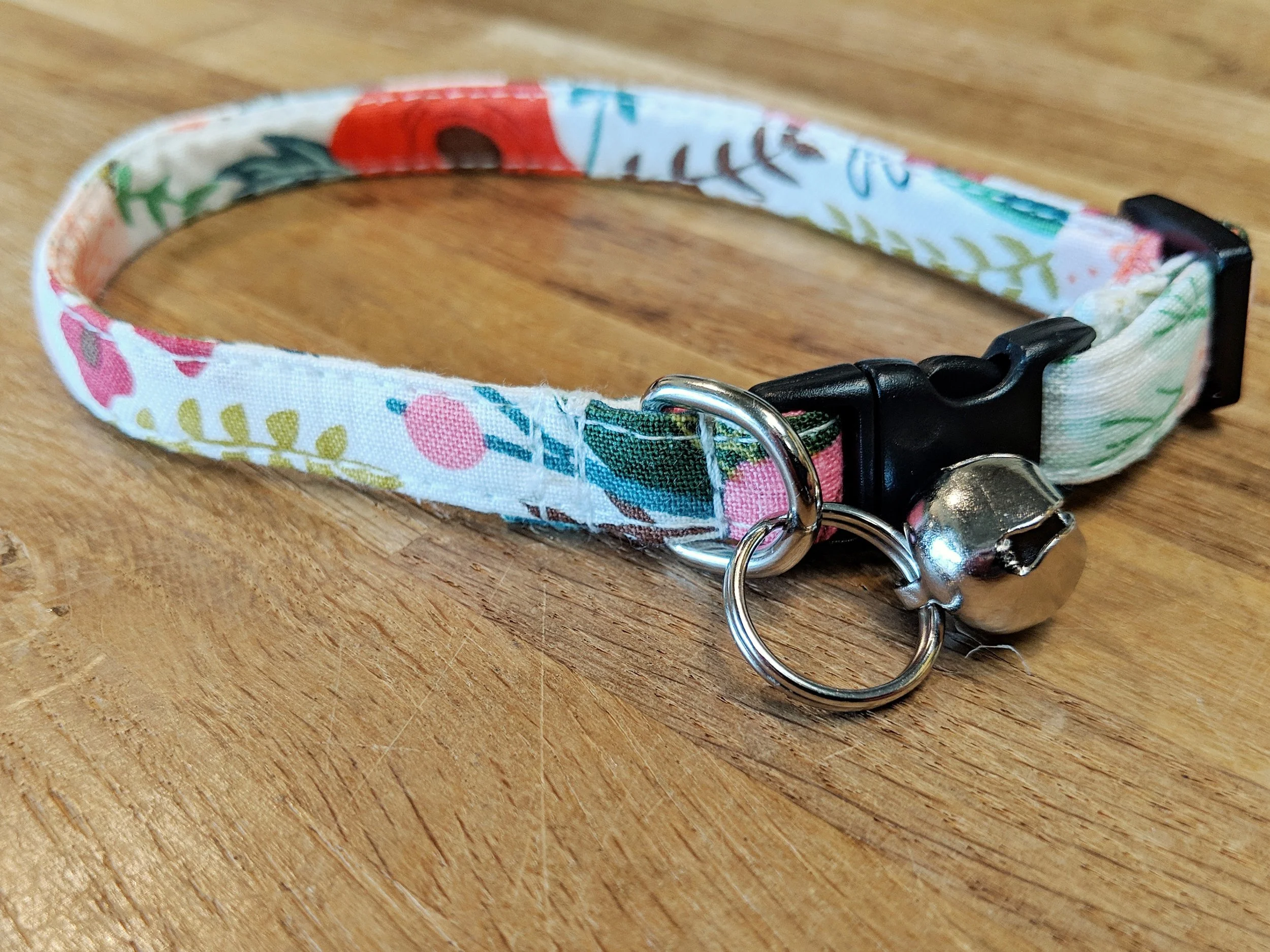 floral cat collar