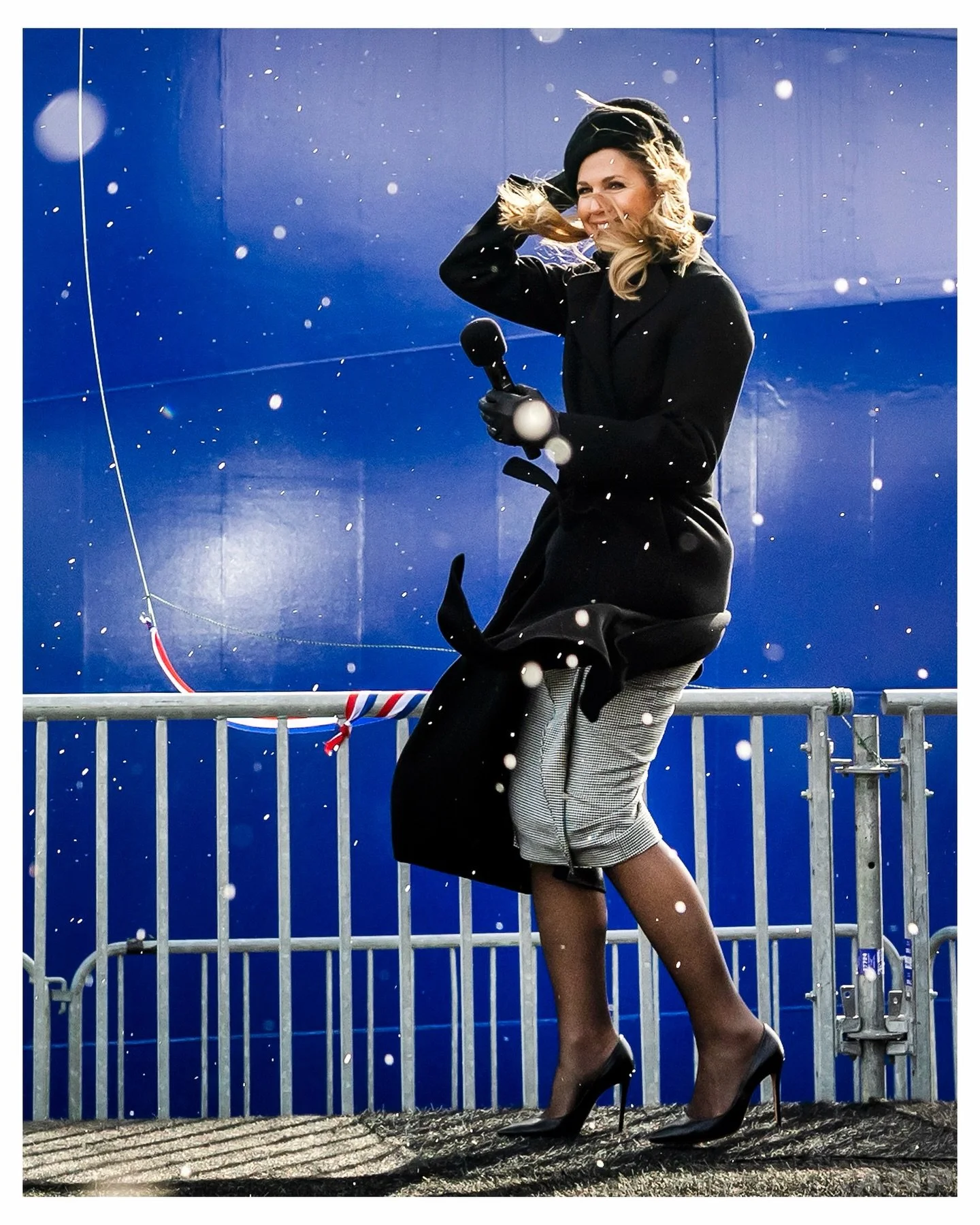 Koningin Maxima krijgt een champagnedouche op Texel tijdens de doop van een onderzoeksschip en andere foto&rsquo;s voor @anpfoto.nl in maart. #anpfoto #atwork #maart2026 #workday #canon 

1: Koningin Maxima tijdens de doop van onderzoeksschip Anna We