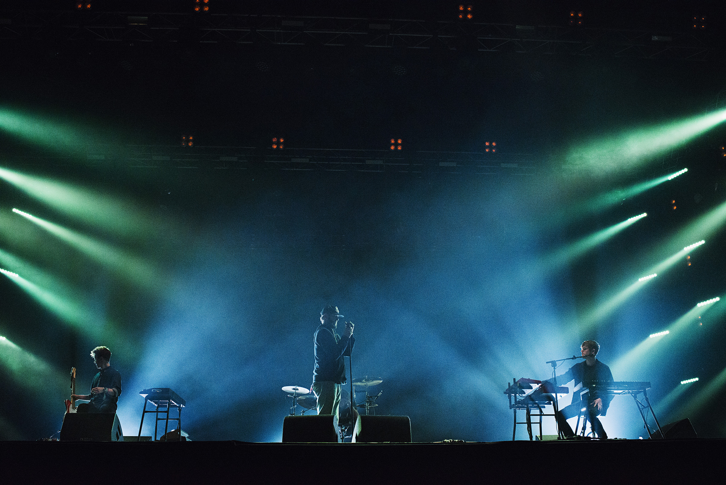 Justin Vernon & James Blake, Glastonbury 2016