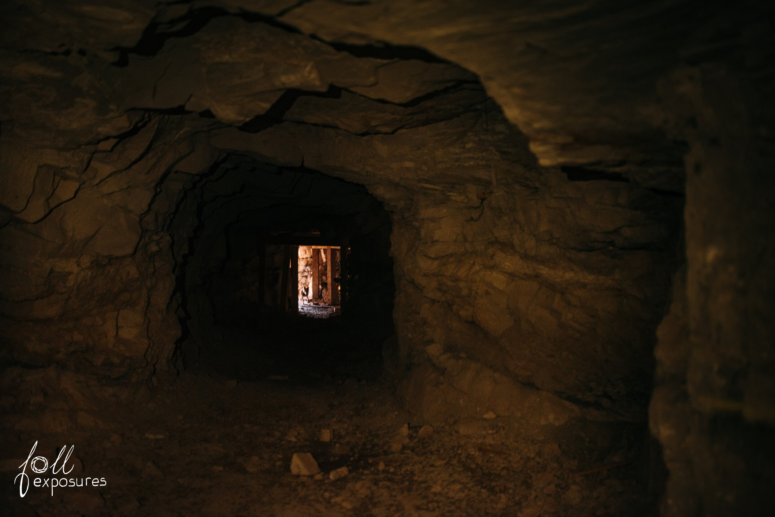 The mine, while not very deep, was a labyrinth of shafts & tunnels with numerous entrances & ventilation shafts.