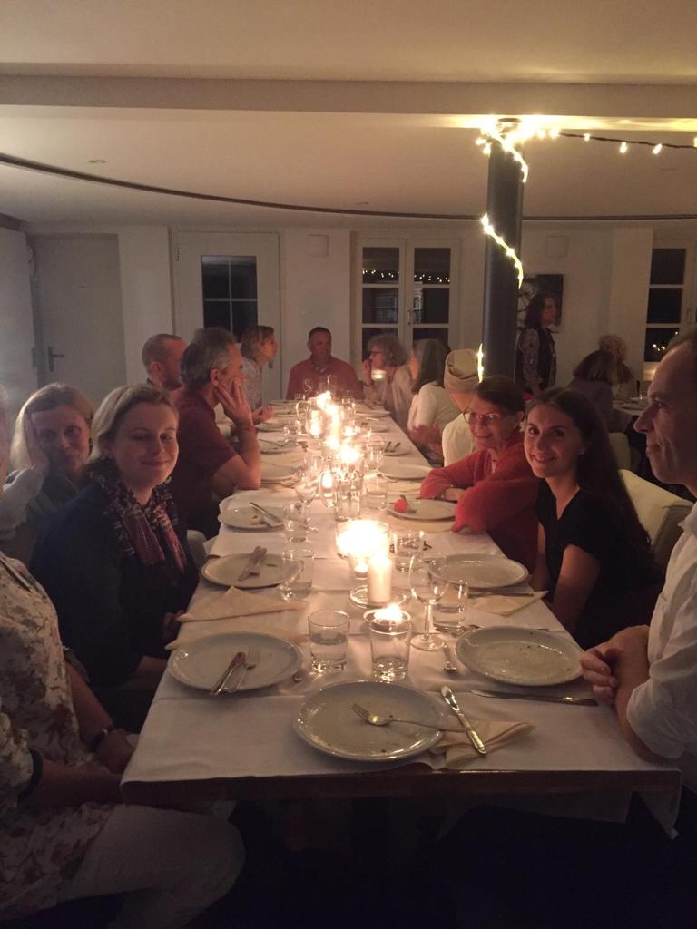 Ammas Geburstag und Benefiz-Dinner für die Flutopfer 