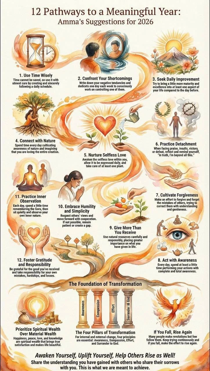 *Ammas 12 Vorschläge für das neue Jahr 2026*