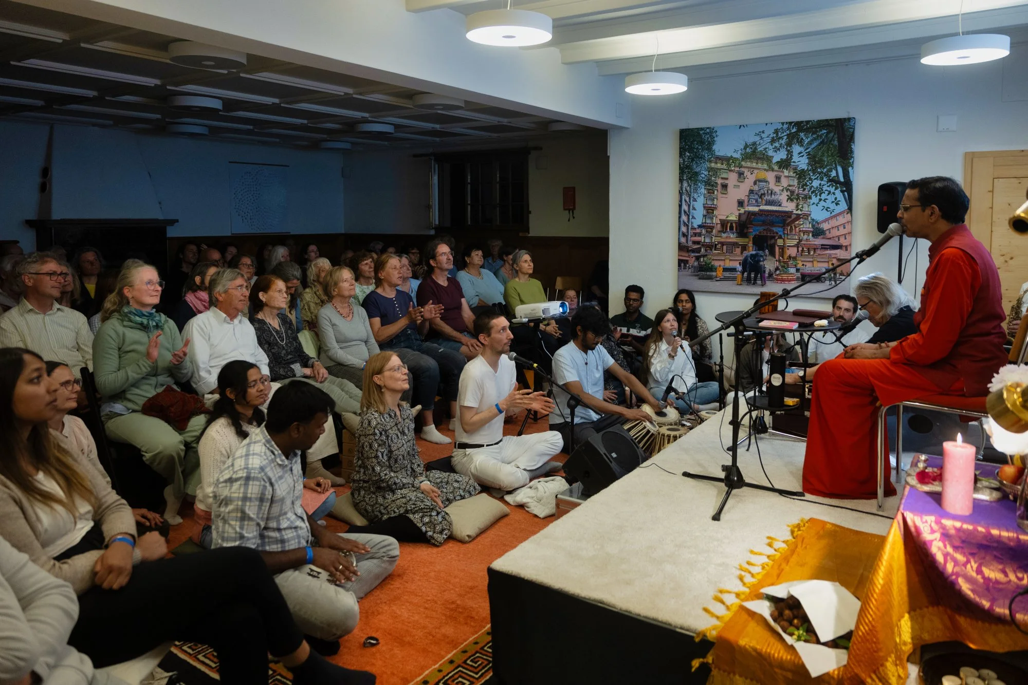 Besuch Swami Shubamritananda
