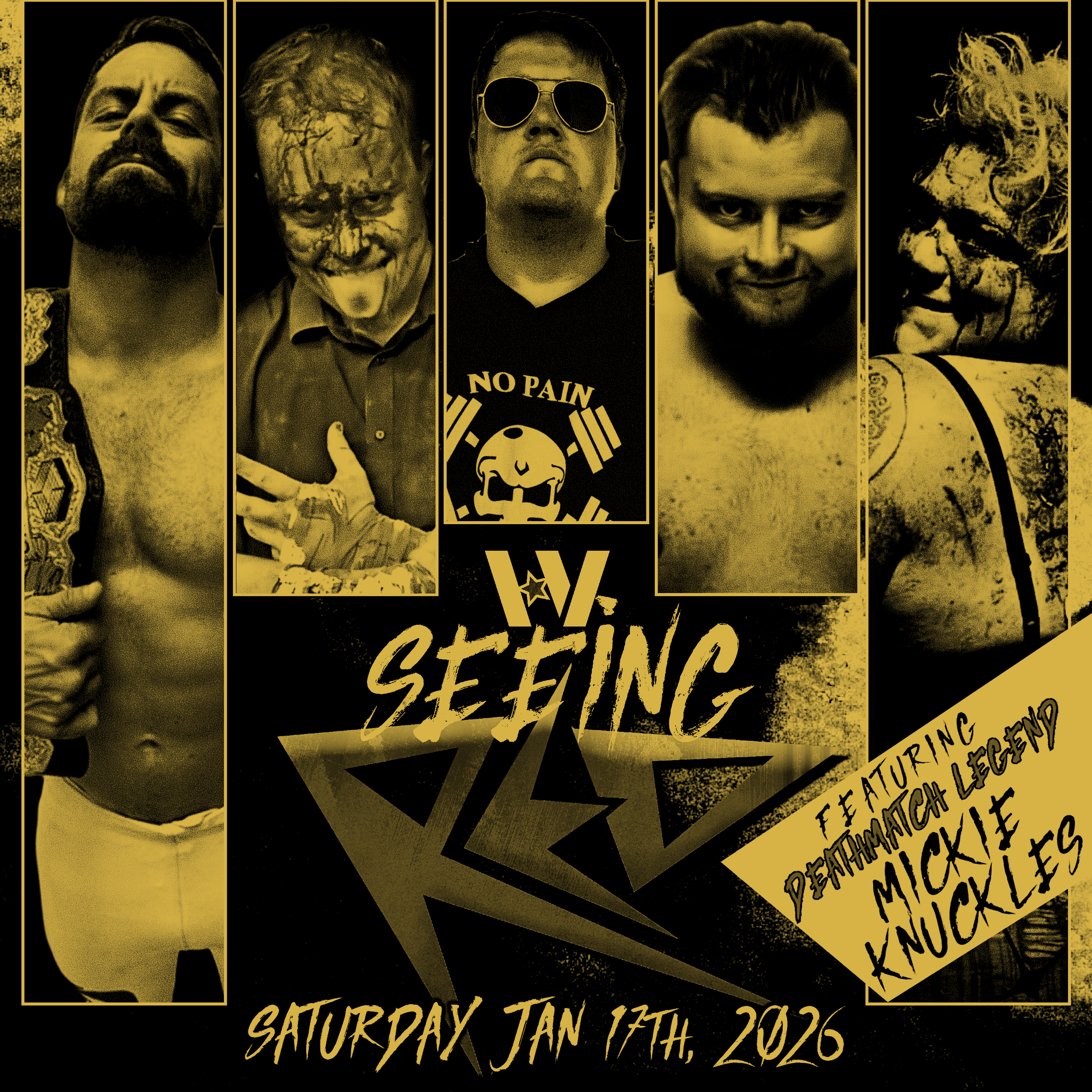 WV "Seeing Red" Front Row Ticket - 1/17/26