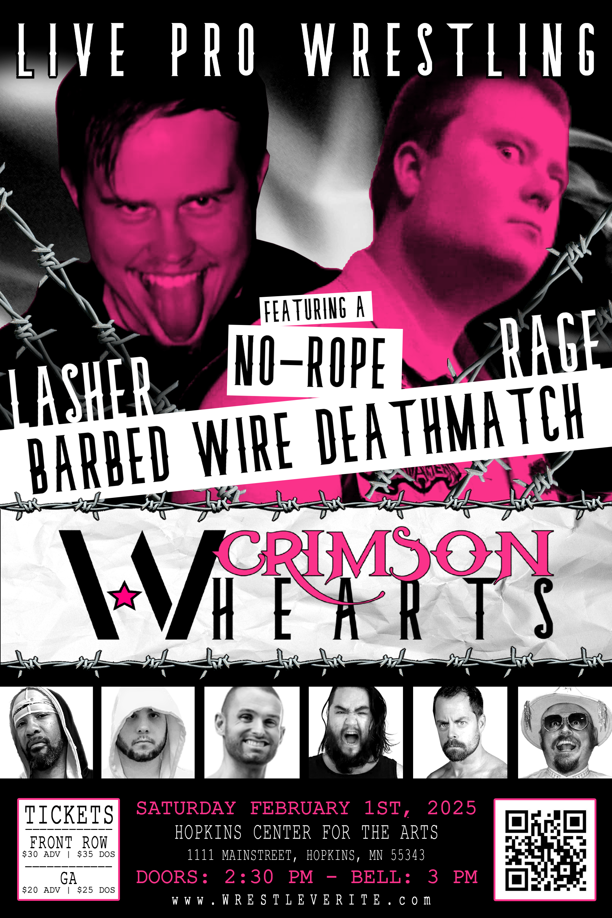 WrestleVérité “Crimson Hearts” - 2.1.25